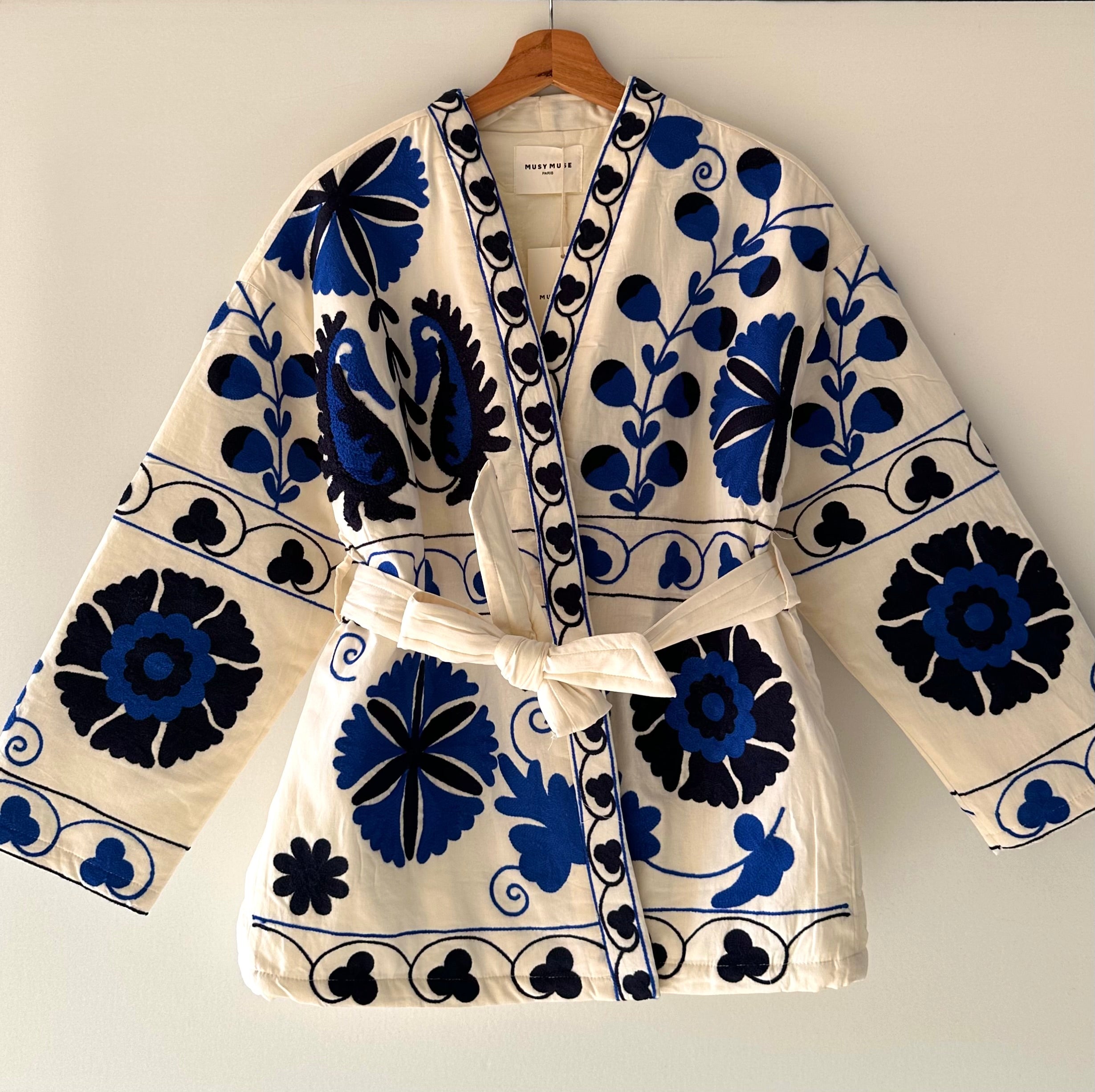 GEWATTEERDE KIMONO