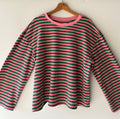LONGSLEEVE GROEN ROZE