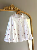Blouse kersen/harten