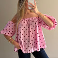 OFF SHOULDER BLOUSE