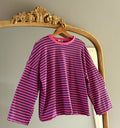 Longsleeve paars roze